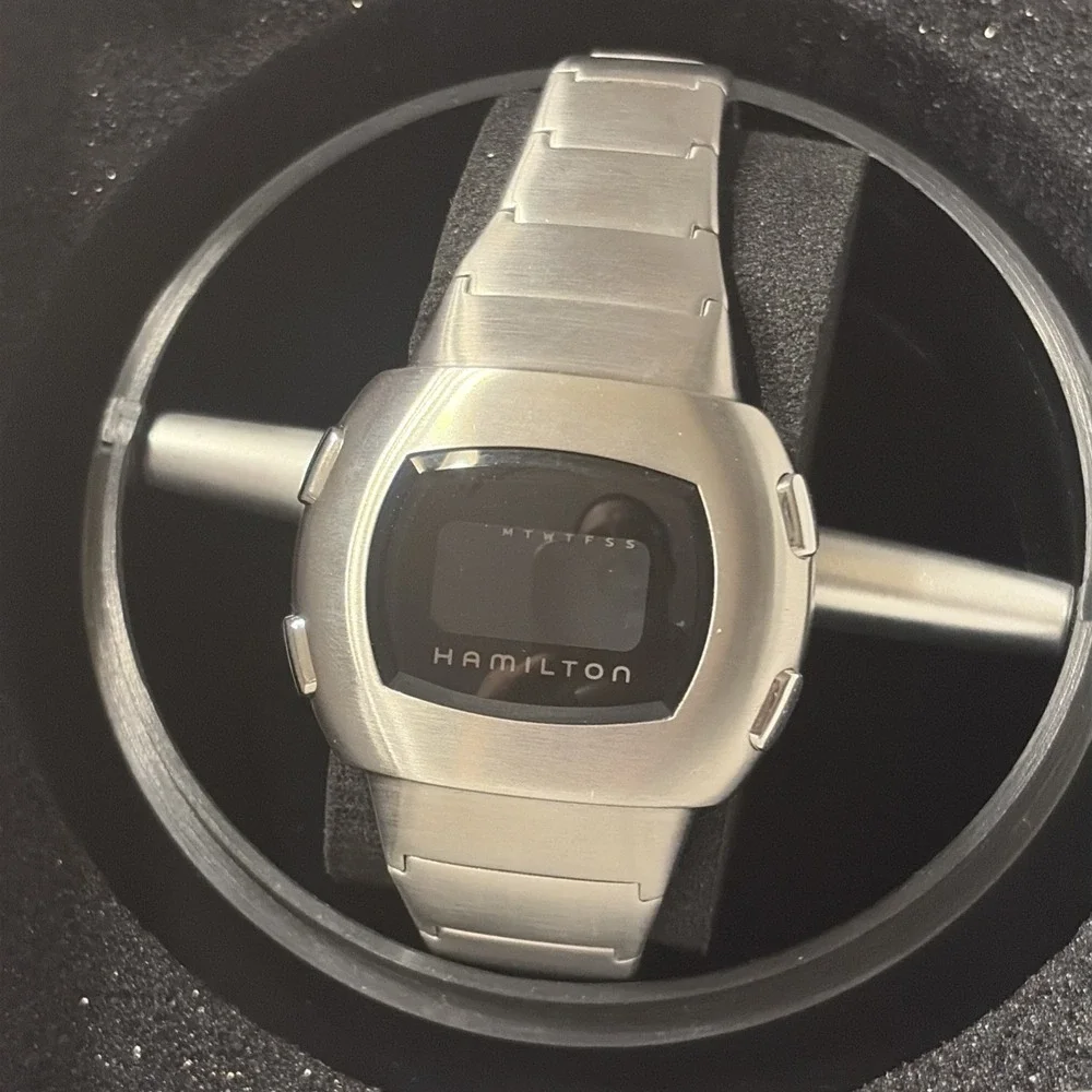 Hamilton Men in Black II Limited Edition Stainless Steel Watch New In Box